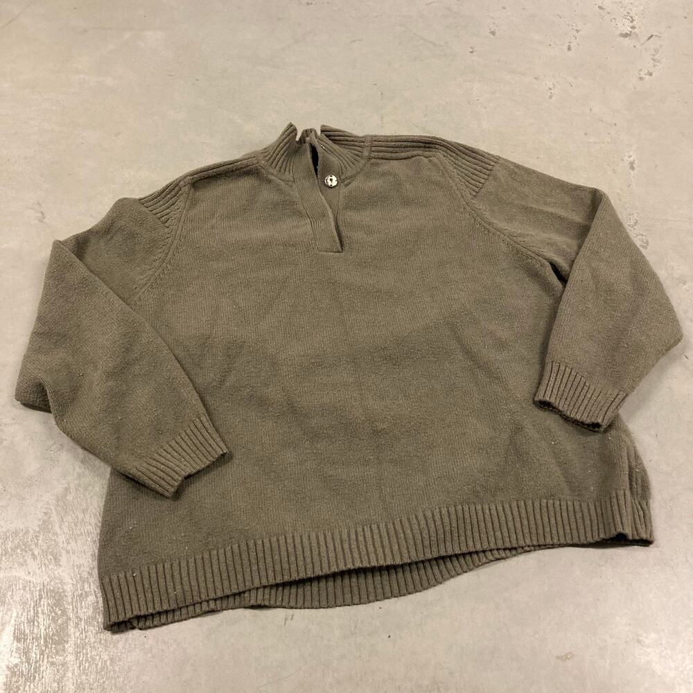 vintage y2k mossimo quarter button sweater